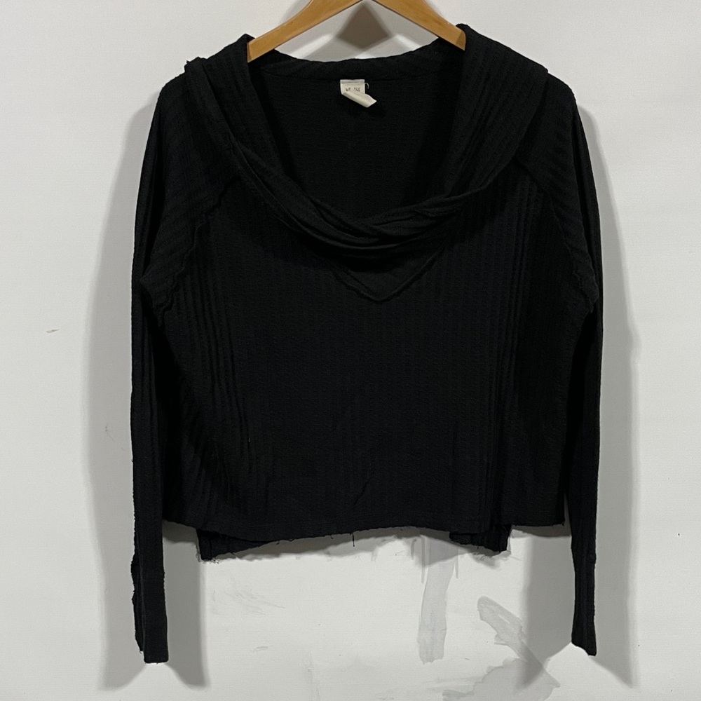 We the free people Black Long Sleeve Top